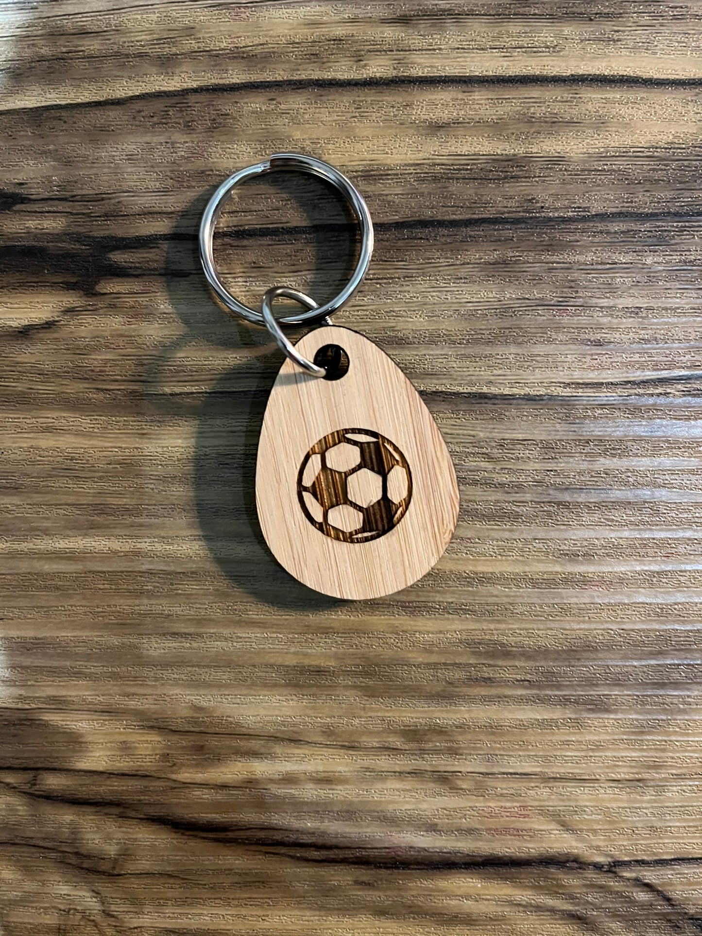 Bamboo Keyring