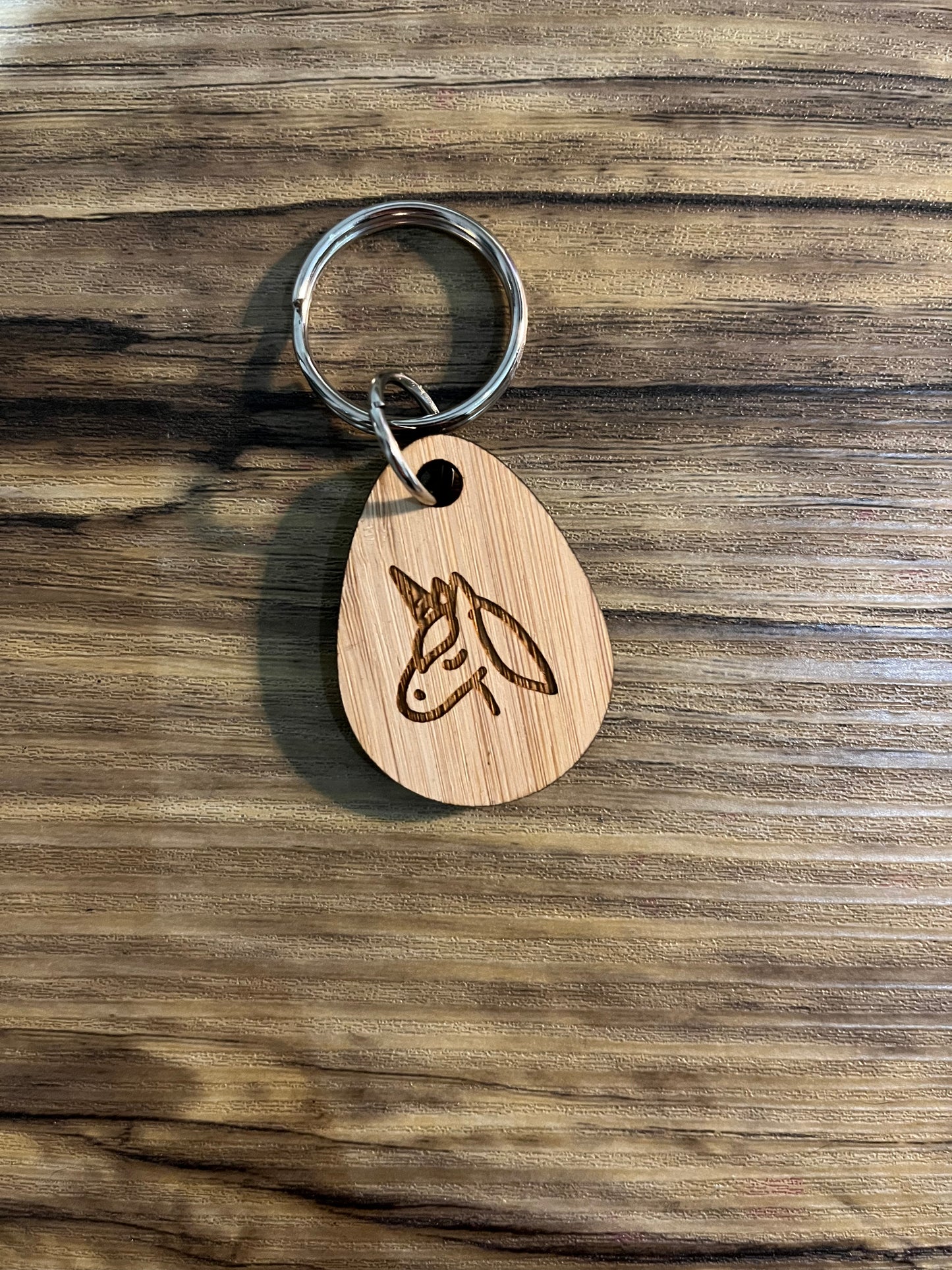 Bamboo Keyring